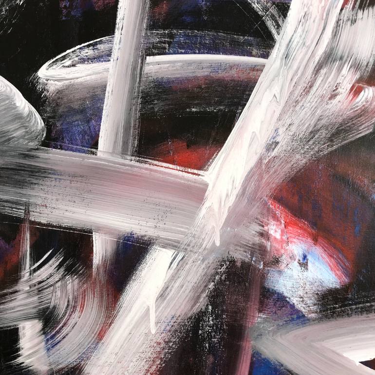 Original Abstract Expressionism Abstract Painting by Michael A Mccullough