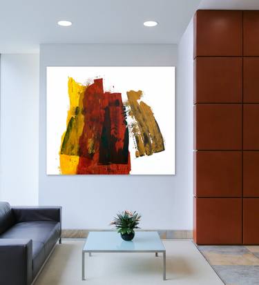 Original Abstract Painting by Michael A McCullough