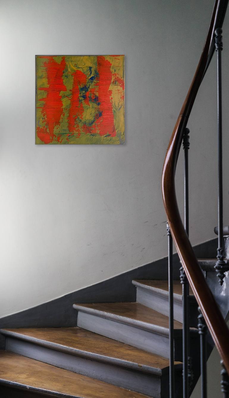 Original Abstract Expressionism Abstract Painting by Michael A Mccullough