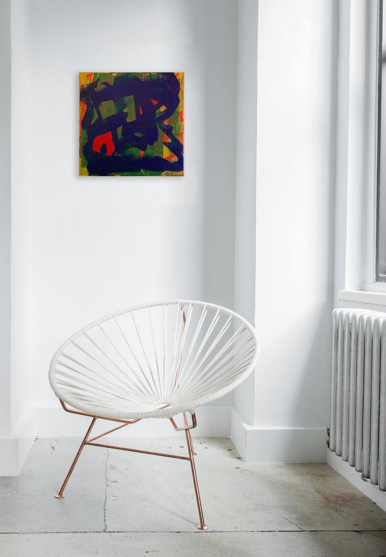 Original Abstract Expressionism Abstract Painting by Michael A Mccullough