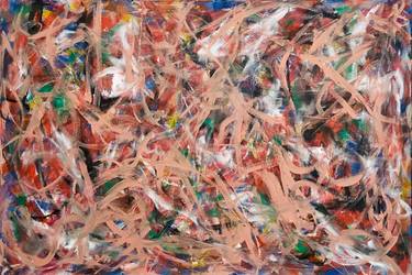 Original Abstract Expressionism Abstract Painting by Michael A Mccullough