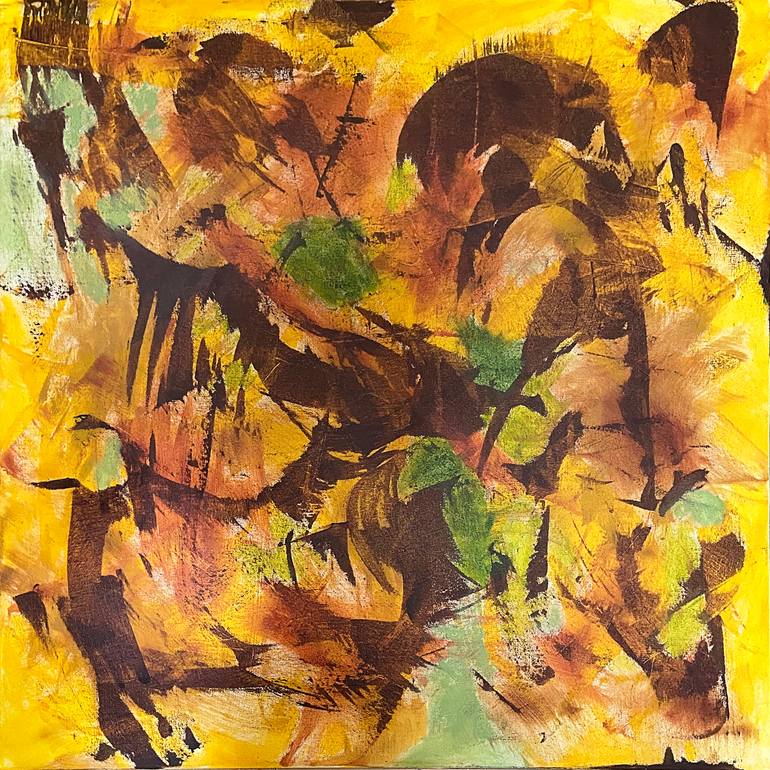 Original Abstract Expressionism Abstract Painting by Michael A Mccullough