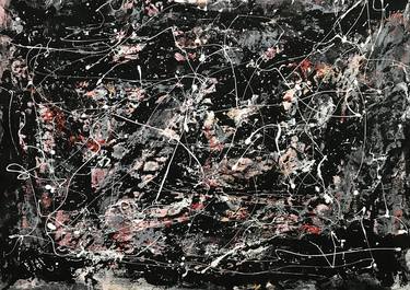 Original Abstract Expressionism Abstract Paintings by Michael A McCullough