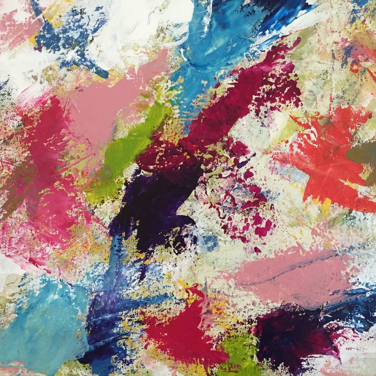 Original Abstract Expressionism Abstract Painting by Michael A Mccullough