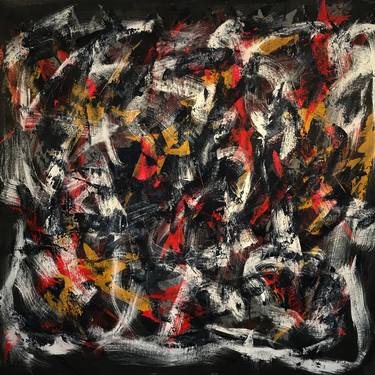 Original Abstract Expressionism Abstract Paintings by Michael A McCullough