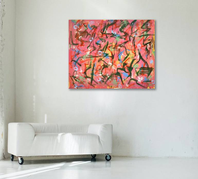 Original Abstract Painting by Michael A McCullough