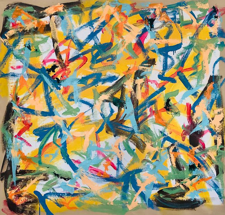 Original Expressionism Abstract Painting by Michael A Mccullough
