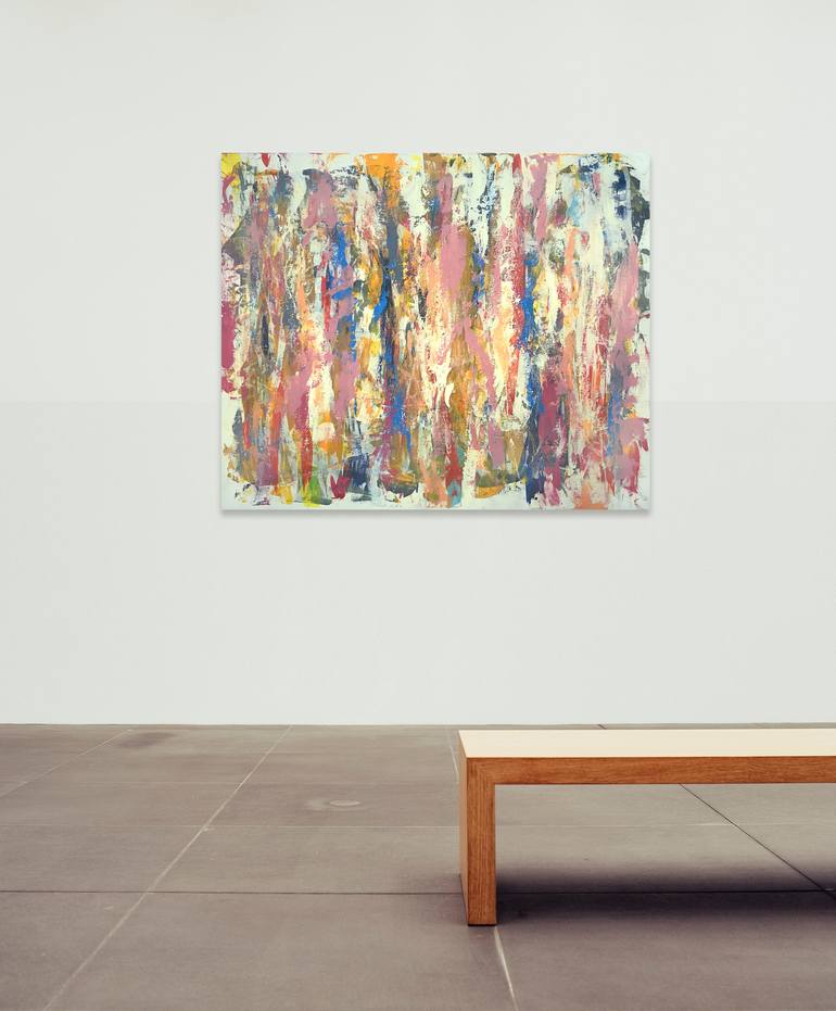 Original Abstract Expressionism Abstract Painting by Michael A Mccullough