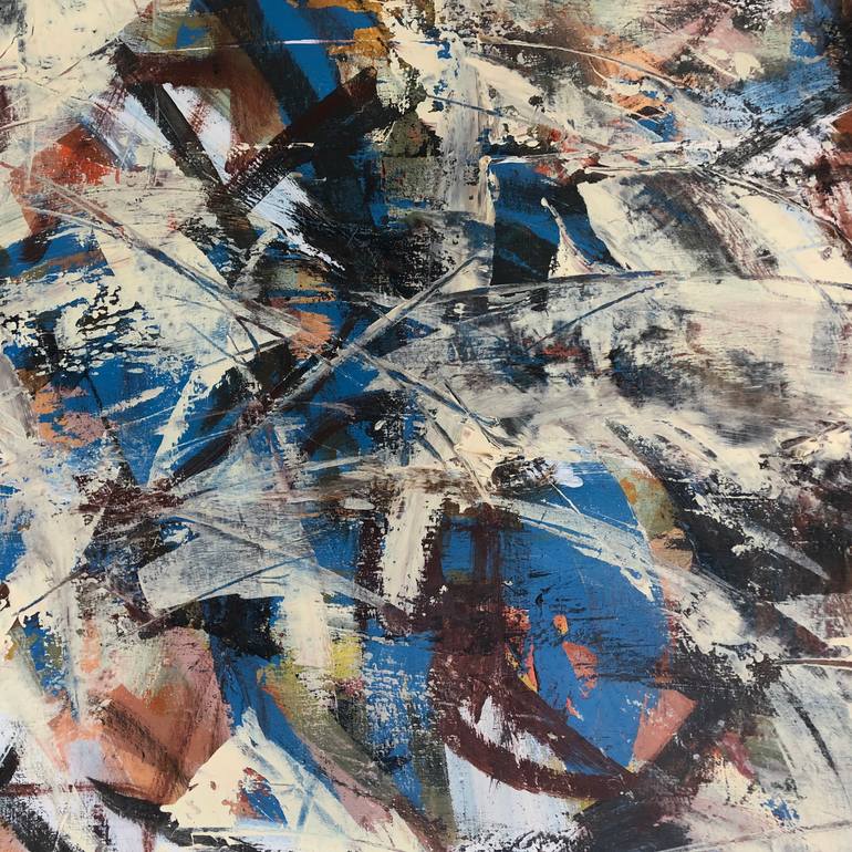 Original Abstract Expressionism Abstract Painting by Michael A Mccullough