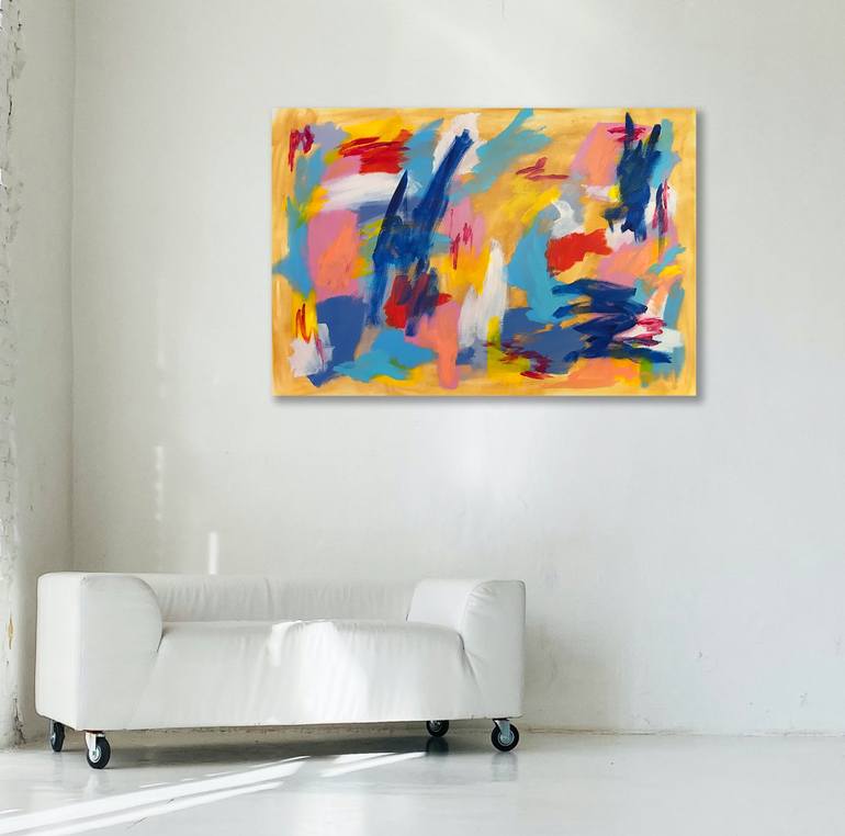 Original Abstract Painting by Michael A McCullough