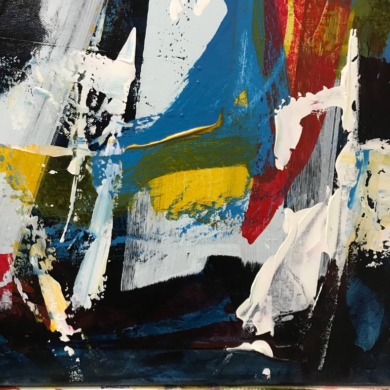 Original Abstract Expressionism Abstract Painting by Michael A Mccullough