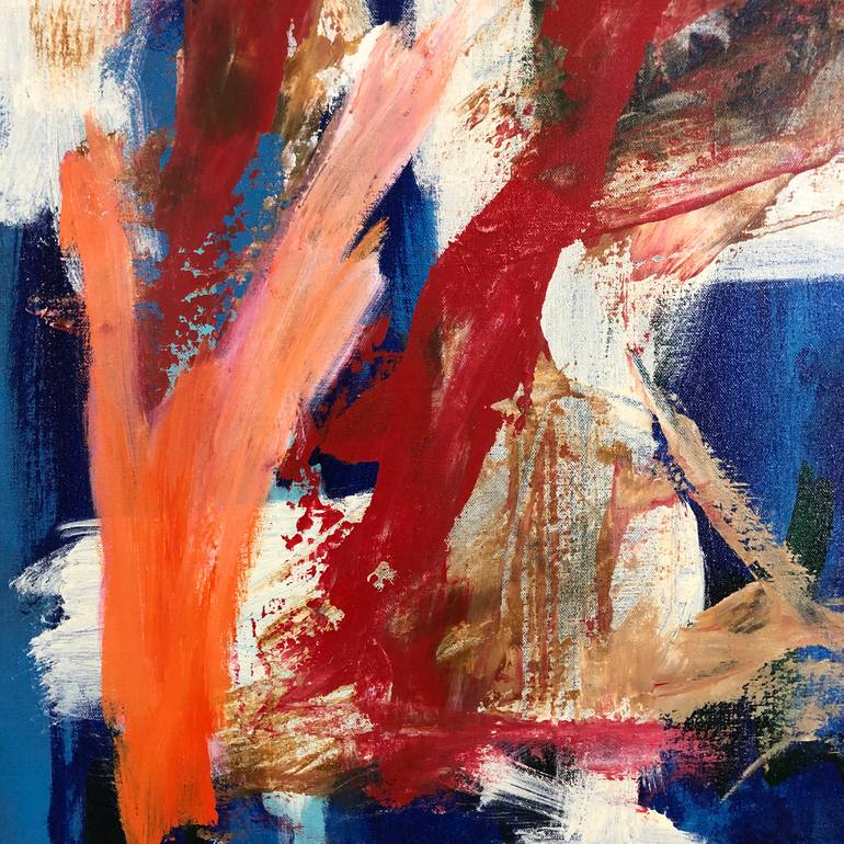 Original Abstract Expressionism Abstract Painting by Michael A Mccullough