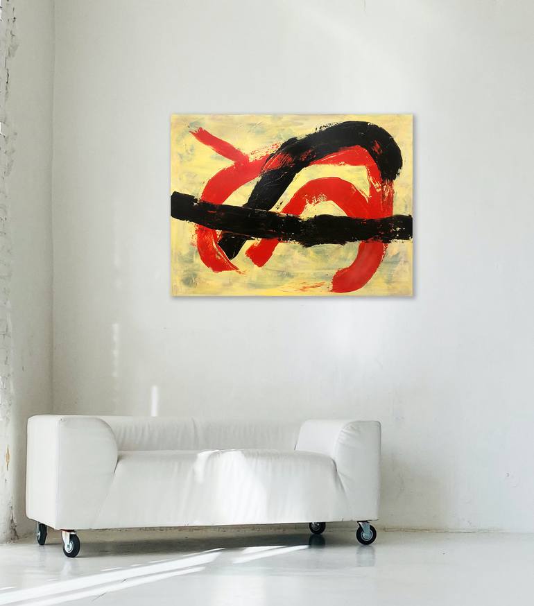Original Abstract Expressionism Abstract Painting by Michael A Mccullough