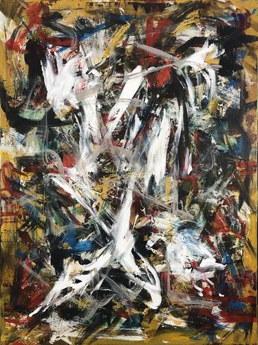 Original Abstract Expressionism Abstract Paintings by Michael A McCullough