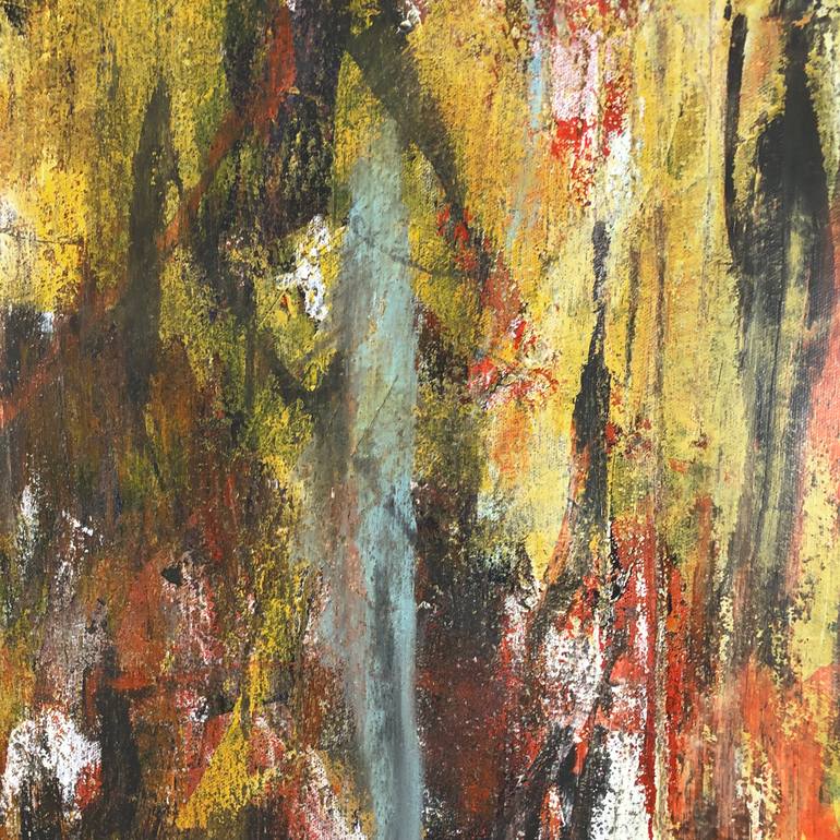 Original Abstract Expressionism Abstract Painting by Michael A Mccullough