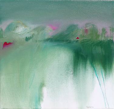 Original Abstract Landscape Paintings by Emma Pesti