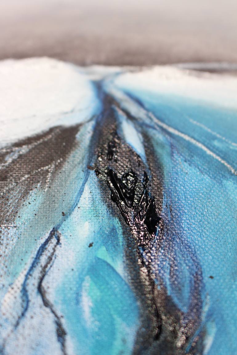 Original Abstract Landscape Painting by Emma Pesti