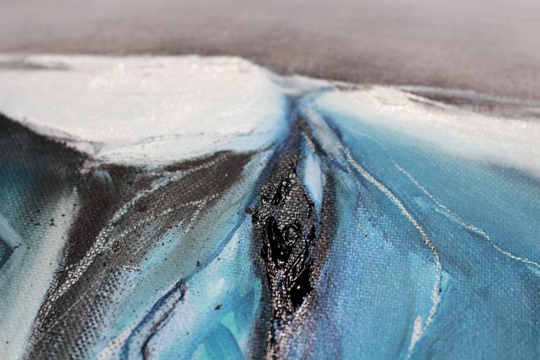 Original Abstract Landscape Painting by Emma Pesti