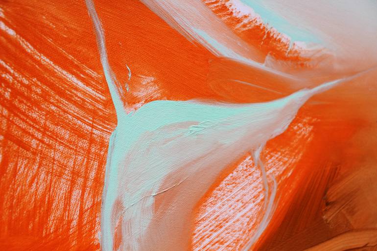 Original Abstract Landscape Painting by Emma Pesti