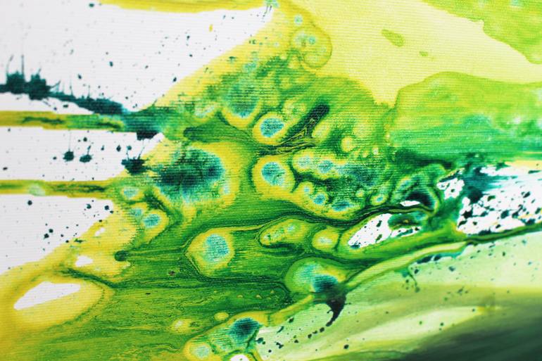 Original Abstract Landscape Painting by Emma Pesti