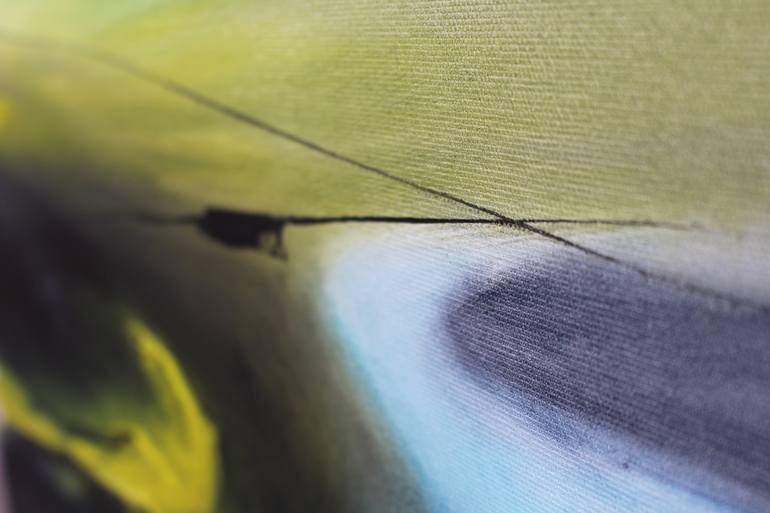 Original Abstract Landscape Painting by Emma Pesti