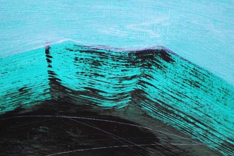 Original Abstract Landscape Painting by Emma Pesti