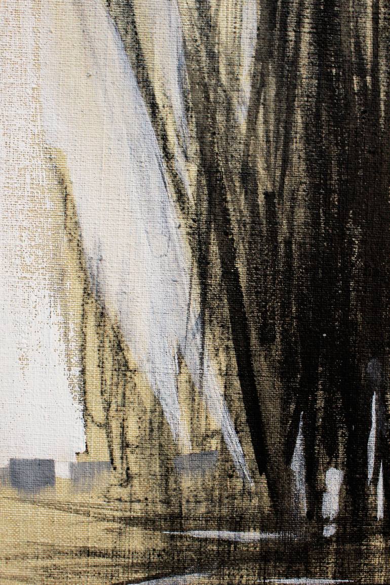 Original Abstract Landscape Painting by Emma Pesti