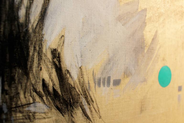 Original Abstract Landscape Painting by Emma Pesti
