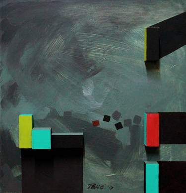 Original Abstract Paintings by Emma Pesti