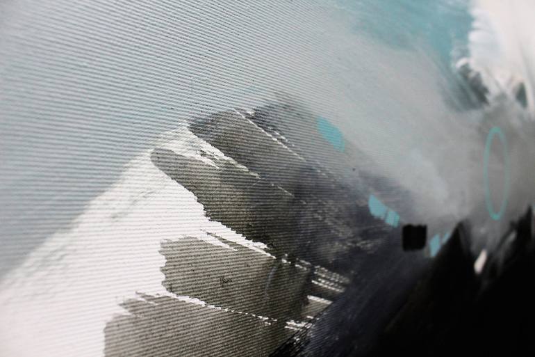 Original Abstract Expressionism Abstract Painting by Emma Pesti