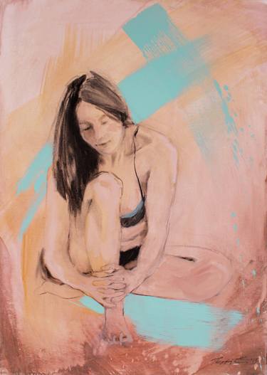 Original Nude Paintings by Emma Pesti