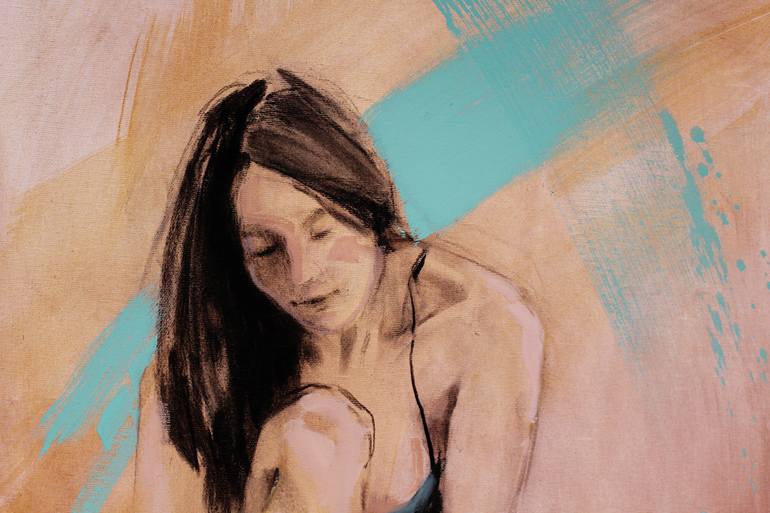 Original Nude Painting by Emma Pesti