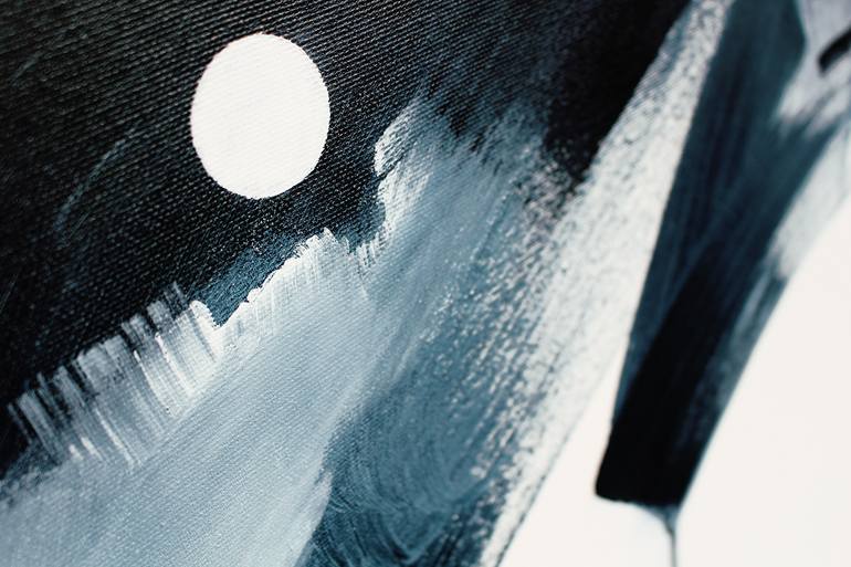 Original Abstract Landscape Painting by Emma Pesti