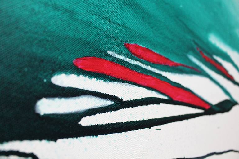 Original Abstract Expressionism Abstract Painting by Emma Pesti