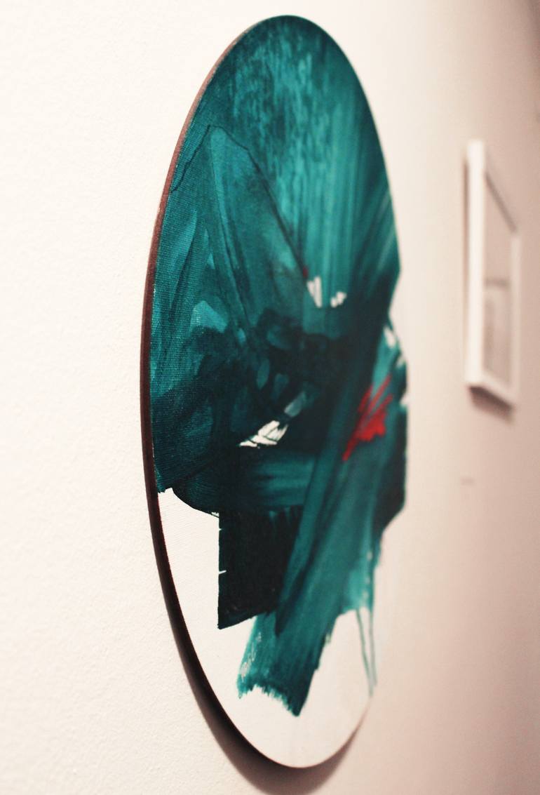 Original Abstract Expressionism Abstract Painting by Emma Pesti