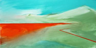 Original Abstract Landscape Paintings by Emma Pesti