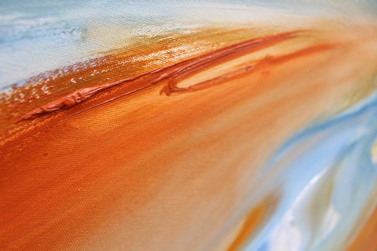 Original Abstract Landscape Painting by Emma Pesti