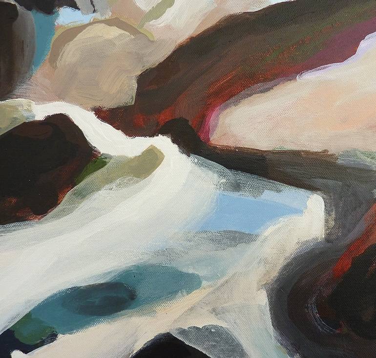 Original Abstract Landscape Painting by Katie Minoprio