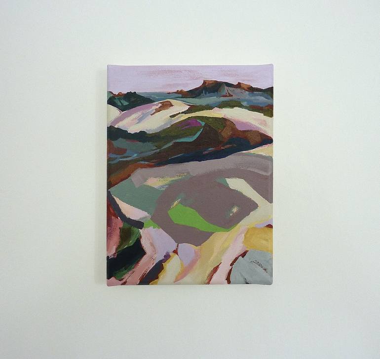 Original Abstract Landscape Painting by Katie Minoprio