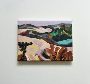 Original Abstract Landscape Paintings by Katie Minoprio