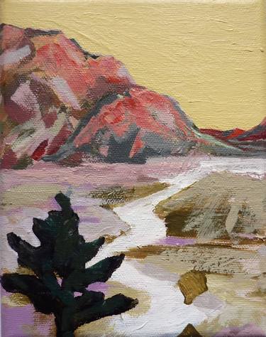 Original Abstract Landscape Paintings by Katie Minoprio