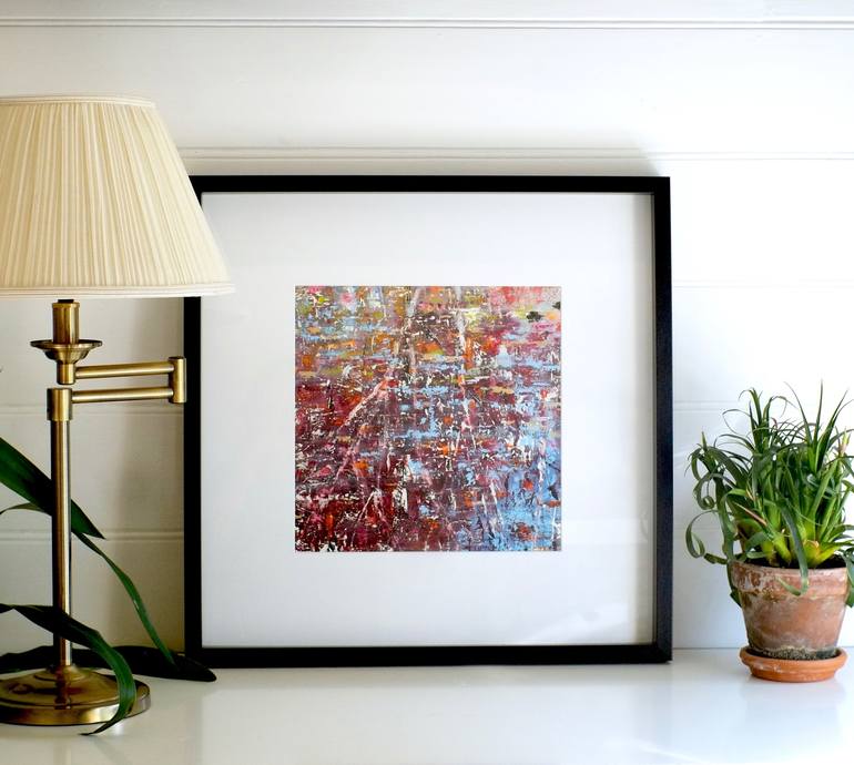Original Abstract Water Painting by Katie Minoprio