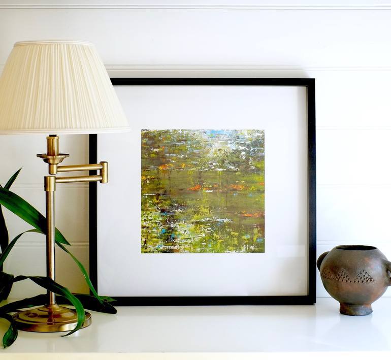 Original Abstract Water Painting by Katie Minoprio