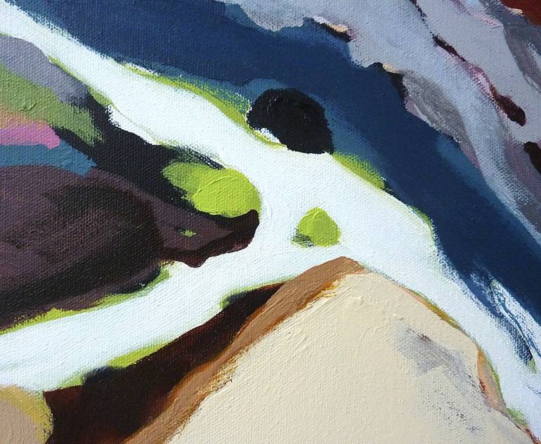 Original Abstract Landscape Painting by Katie Minoprio