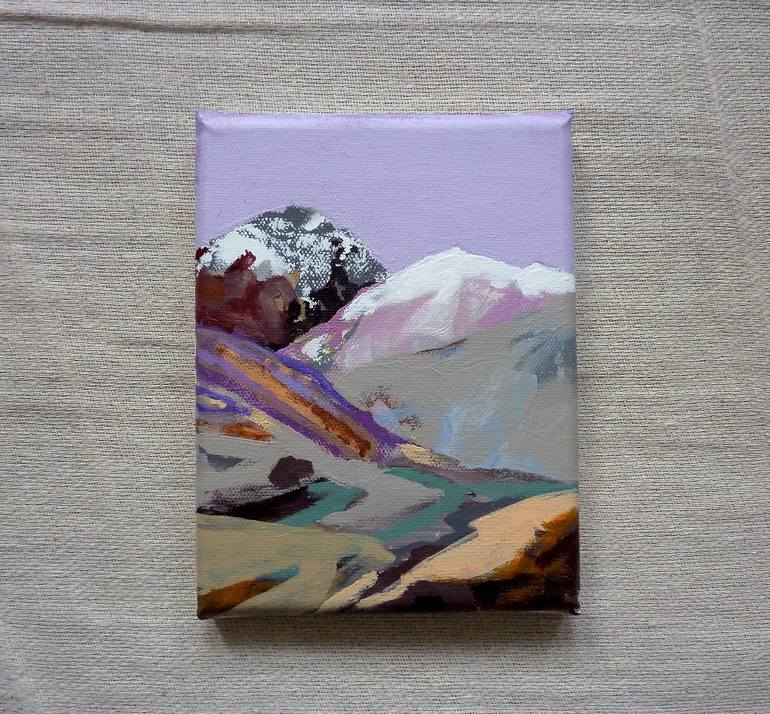 Original Abstract Landscape Painting by Katie Minoprio