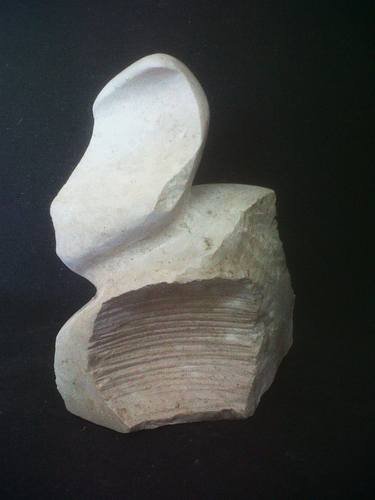 Original Abstract Men Sculpture by Ignazio Davoli