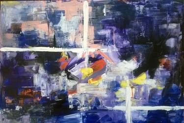Original Abstract Expressionism Abstract Paintings by Ram Mohan
