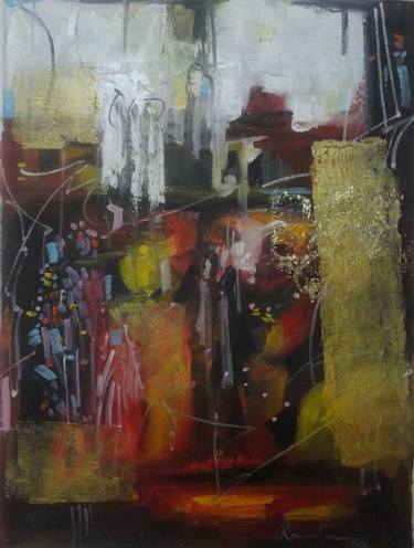 Original Abstract Paintings by Ram Mohan
