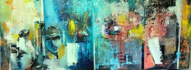 Original Expressionism Abstract Paintings by Ram Mohan