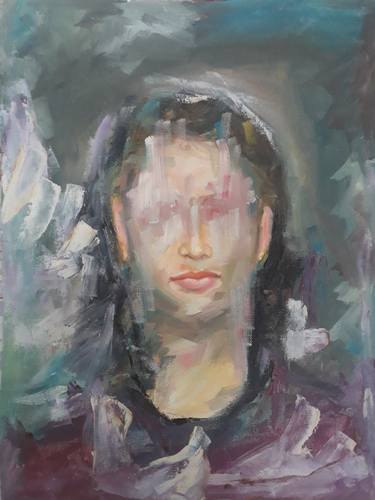Original Expressionism Portrait Paintings by Ram Mohan